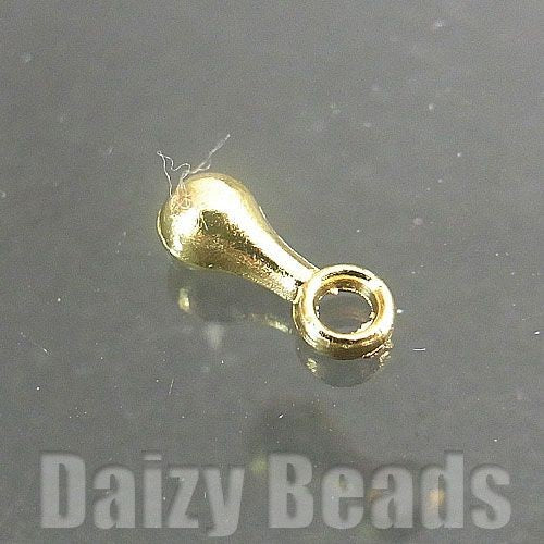 【アジャスター金具 パーツ 金具】 【ゴールド】 約2.5x7mm 約20個