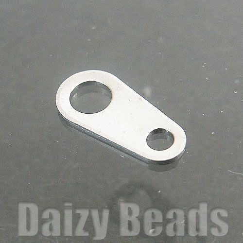 【ダルマカン パーツ 金具】 【銀古美】 約8x4mm 約15個