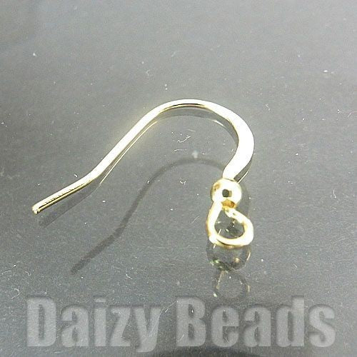 【ピアス パーツ 金具】 【ゴールド】 約15x18mm  16個
